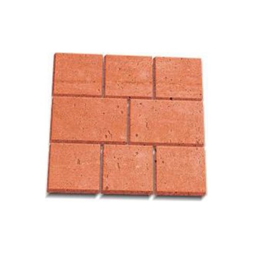 Tuğla zemin kaplama fiyatları daha uyguna getirmek için taş yapan kalıplar kullanarak kırmızı oksit boyalar ile renklendirme yapabilirsiniz.