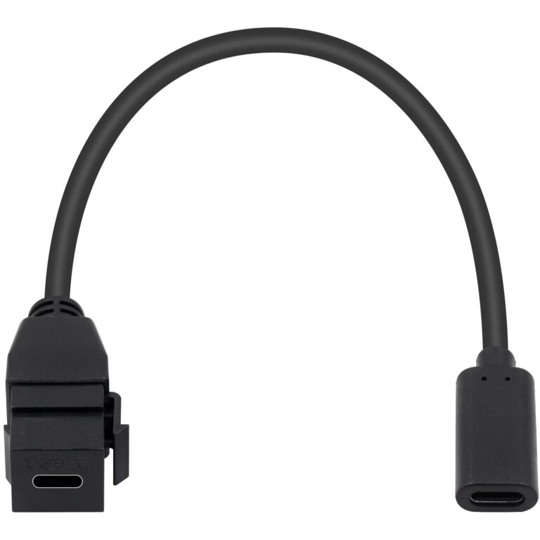 Poyiccot USB C Keystone Jak Ek Kablo