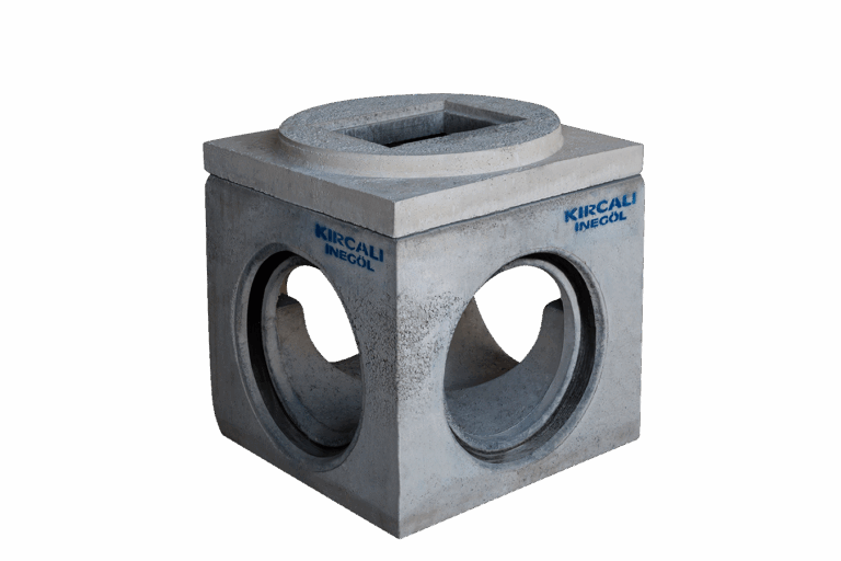 0625mm Entegre Contalı Muayene Baca Tabanı (Çıkış: Ø200mm)