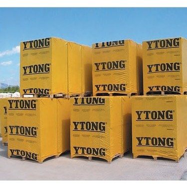 Ytong Gaz Beton Blok (1 Palet = 36 Adet) – 60x25x20 cm