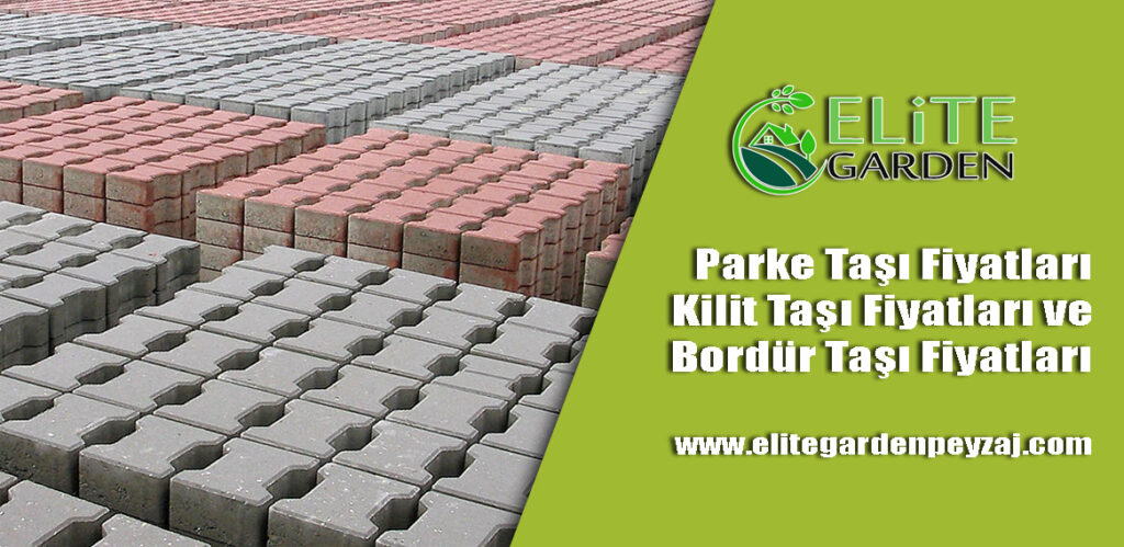 Çeşitli kilit taşı, düz taş, karotaş ve bordür taşı modellerinin ebat, kalınlık ve metrekare bilgilerini gösteren tablo.