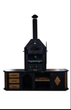 Avangarde Bacalı 220 cm Barbekü – Taşınabilir Dış Mekan Mutfak Ünitesi