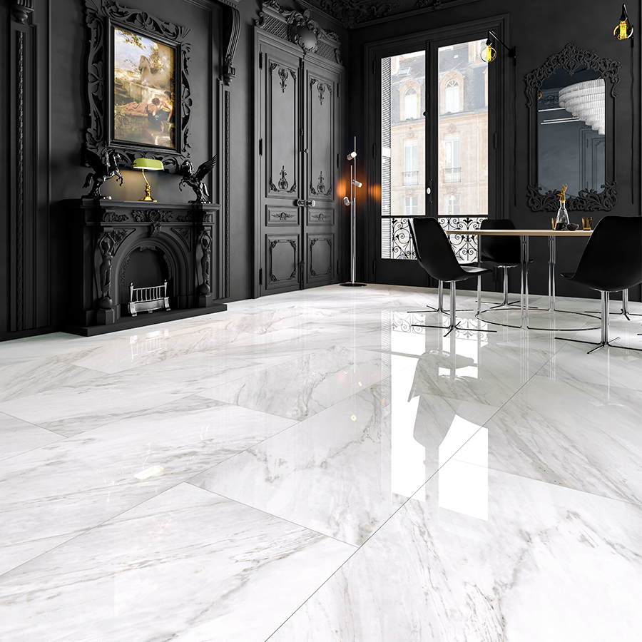 Bien Seramik Swan 60×120 cm Parlak Rektifiye Porselen Karo