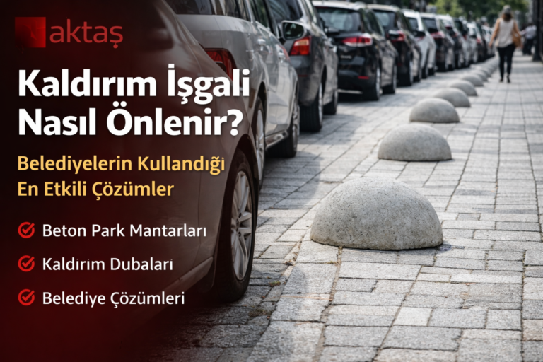 Kaldırım İşgali Nasıl Önlenir? Belediyelerin Kullandığı Çözümler (2026 Rehberi)